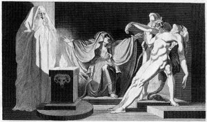 Saul und die Hexe von Endor, 1792