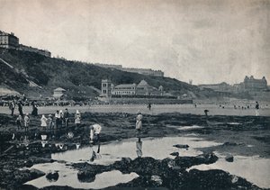 Scarborough - Blick von den Felsen, 1895 von Unbekannt