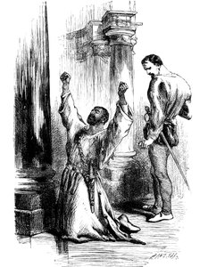 Szene aus Shakespeares Othello, 19. Jahrhundert von Unbekannt