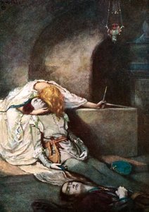 Szene aus Shakespeares Romeo und Julia