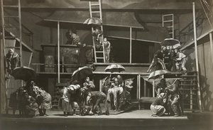 Szene aus Die Hexe von Abraham Goldfaden, Staatliches Jüdisches Kammertheater, Moskau, 1921 von Unbekannt