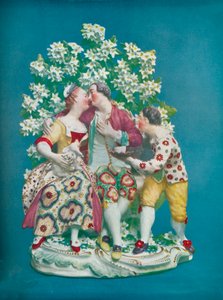 Szene aus der italienischen Komödie, um 1770 von Unbekannt