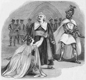 Szene aus der Oper Otello, im Her Majesty