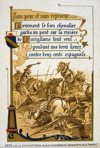 Szene aus dem Leben von Bertrand du Guesclin, 19. Jahrhundert von Unbekannt