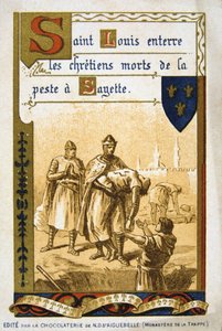 Szene aus dem Leben von Bertrand du Guesclin, 19. Jahrhundert