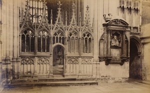 Szene des Martyriums, Kathedrale von Canterbury, 1929