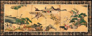 Szenen aus der Geschichte von Genji