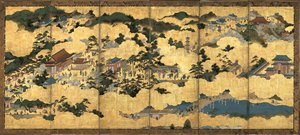 Szenen in und um Kyoto, ca. 1690