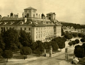 Schloss Esterházy, Eisenstadt, Burgenland, Österreich, ca. 1935