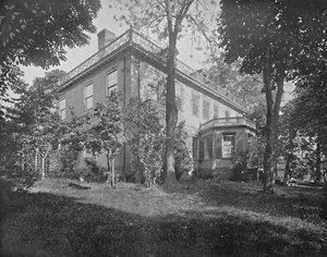 Schuyler Mansion, Albany, New York, um 1897 von Unbekannt