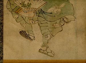 Bildrolle, die ein traditionelles japanisches 2-Mann-Comedy-Team namens Manzai darstellt (2) von Unbekannt