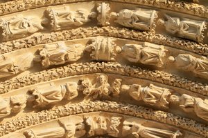 Skulpturen. Stephansdom, Bourges, Frankreich von Unbekannt