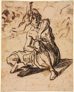 Sitzende Figur, 1600er Jahre