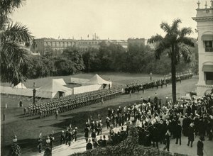 Zweite Ankunft von Lord Curzon im Regierungshaus, 1904 von Unbekannt