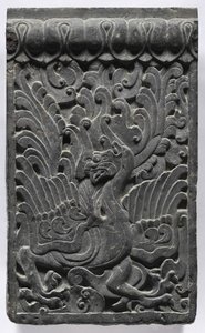 Abschnitt einer Sargplattform: Phönix, 550-577