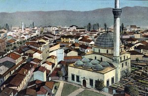 Serbien, Monastir: Ansicht einer Moschee, Monastir heißt jetzt Bitola und liegt in Mazedonien - Postkarte 1914-1918 von Unbekannt