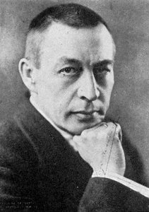 Sergei Rachmaninoff 1873-1943, russisch-amerikanischer Komponist, Pianist und Dirigent von Unbekannt