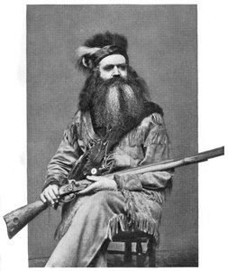 Seth Kinman, amerikanischer Jäger, 19. Jahrhundert, 1908 von Unbekannt