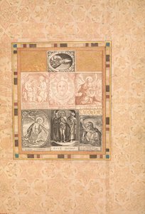 Sieben Andachtsszenen, Folio aus dem Bellini-Album von Unbekannt