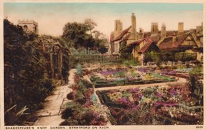 Shakespeares Knotengarten, Stratford-Upon-Avon, ca. 1910