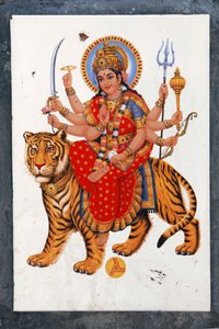 Sherawali oder Jagadamba, Nordindien