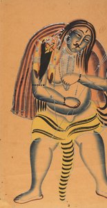 Shiva trägt die Leiche von Sati, ca. 1865-75 von Unbekannt