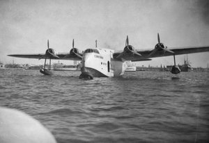 Short Empire Flugboot Corinthian, Alexandria, Ägypten, ca. 1938-1941 von Unbekannt