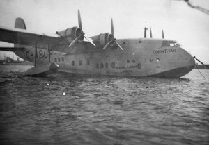 Short Empire Flugboot Corinthian, Alexandria, Ägypten, ca. 1938-1941 von Unbekannt
