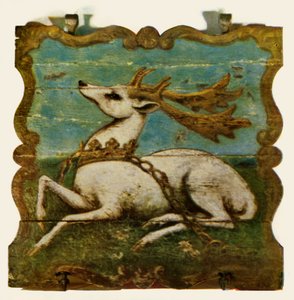Schild vom Weißen Hirsch, Witley, Surrey, ca. 1750, 1943