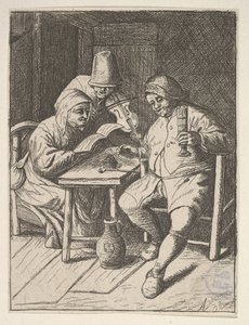 Singende Paare und Violine, 1610-85