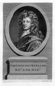 Sir Godfrey Kneller 1646-1723, Porträtmaler, 19. Jahrhundert von Unbekannt