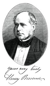 Sir Henry Bessemer, englischer Ingenieur, um 1880 von Unbekannt