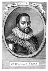 Sir Horace Vere, englischer Soldat während des Dreißigjährigen Krieges von Unbekannt