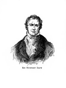 Sir Humphry Davy, kornischer Chemiker und Physiker, 20. Jahrhundert von Unbekannt