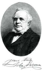 Sir John Brown, britischer Industrieller, ca. 1880