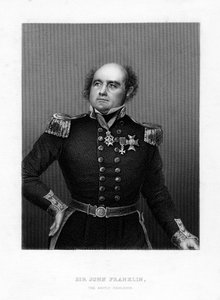 Sir John Franklin, englischer Kapitän und Arktisforscher, 19. Jahrhundert von Unbekannt