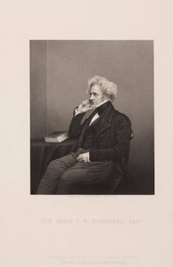 Sir John Herschel, englischer Astronom und Wissenschaftler, um 1860 von Unbekannt
