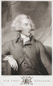 Sir John Sinclair, schottischer Agrarökonom und Statistiker, ca. 1790er