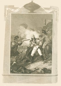 Sir Ralph Abercrombie in der Schlacht von Alexandria, 1801 von Unbekannt
