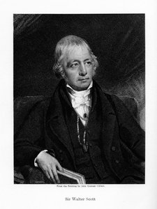 Sir Walter Scott, 1. Baronet, produktiver schottischer historischer Romanautor und Dichter, 19. Jahrhundert