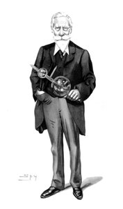 Sir William Crookes, englischer Physiker und Chemiker (um 1900er)