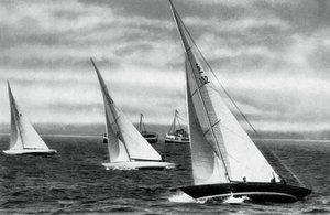 Sechs-Meter-R-Klasse Segeln, Olympische Spiele Berlin von Unbekannt