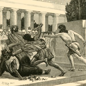 Schlacht der Pisistratiden, 1890