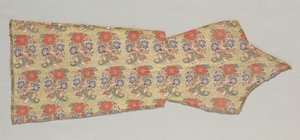 Ärmel mit Vögeln in blühenden Büschen, 1700er Jahre von Unbekannt