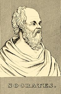 Sokrates, ca. 470-399 v. Chr., 1830