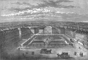 Soho Square, um 1700, 1897 von Unbekannt