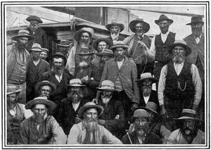 Einige von Cronjes Burenoffizieren nach Paardeberg, 2. Burenkrieg, 1900 von Unbekannt