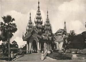 Südlicher Eingang zur Shwe Dagon Pagode, Rangoon