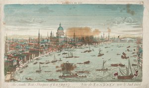 Südwestansicht von London, 1760
