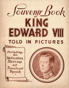Souvenirbuch von König Edward VIII: Erzählt in Bildern, 1937 von Unbekannt